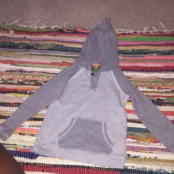Buzz Cuts Grey pocket hoodie (BOYS) - Picture 1 of 3